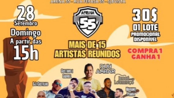 ENCONTRO DOS BRABOS NA ARENA 55!