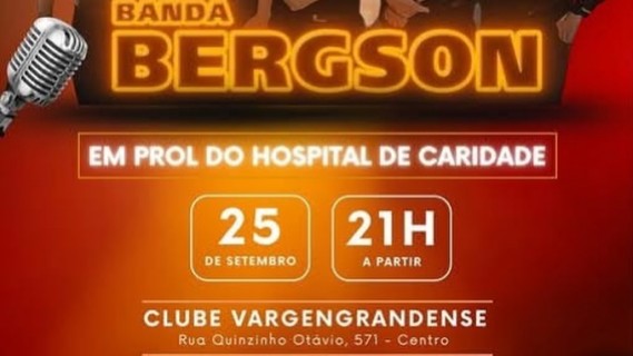 BANDA BERGSON EM PROL DO HOSPITAL DE CARIDADE